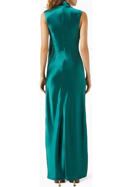 Jeffries Saten Maxi Elbise, Myrtle Yeşil modelleri
