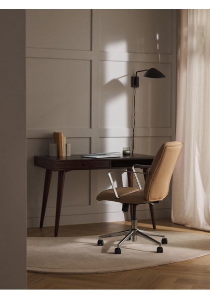 Reto Suni Deri Ofis Sandalyesi - Ayarlanabilir, Gri, Döner modelleri