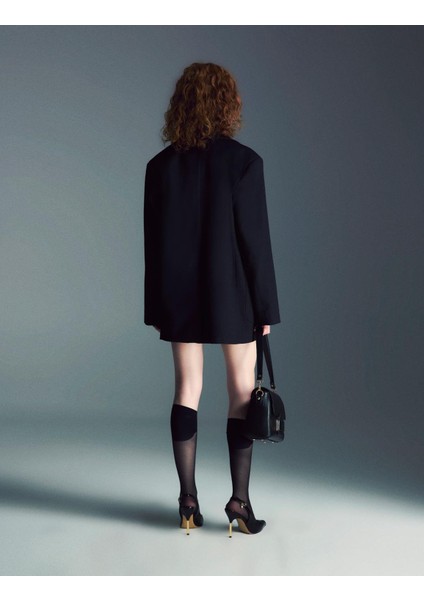 Annalisa Siyah Oversize Kadın Ceket fiyatları