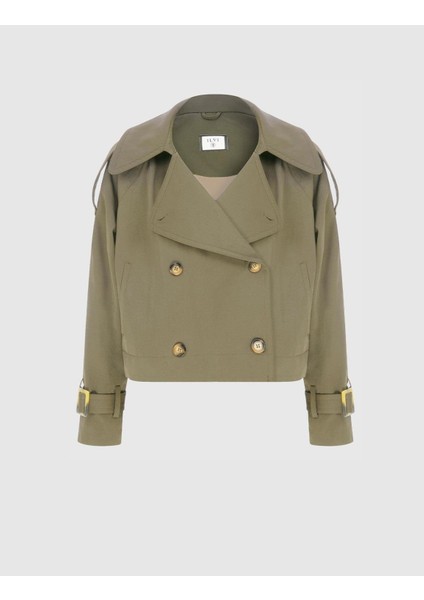 Bolton Kadın Trençkot Haki modelleri