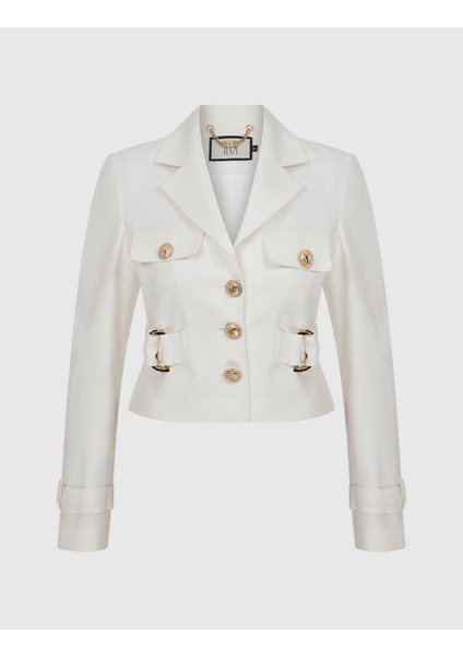 Tomris Kadın Ceket Ekru modelleri