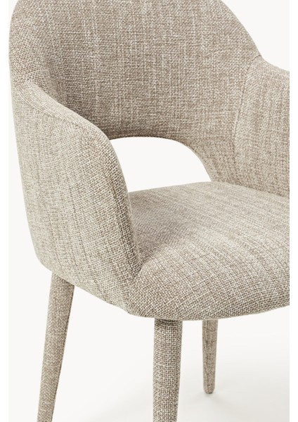 Rachel Kadife Koltuk: Açık Gri, Retro Tarz, Siyah Mat Ayaklar