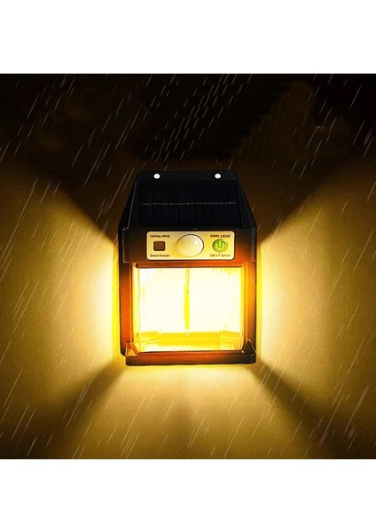 Karanlık ve Hareket Sensörlü 3 Modlu Nostaljik LED Solar Güneş Enerjili Lamba Bahçe Aydınlatması modelleri