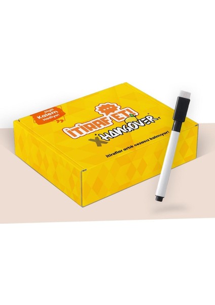 Itiraf Et Kart Oyunu Hangover +18