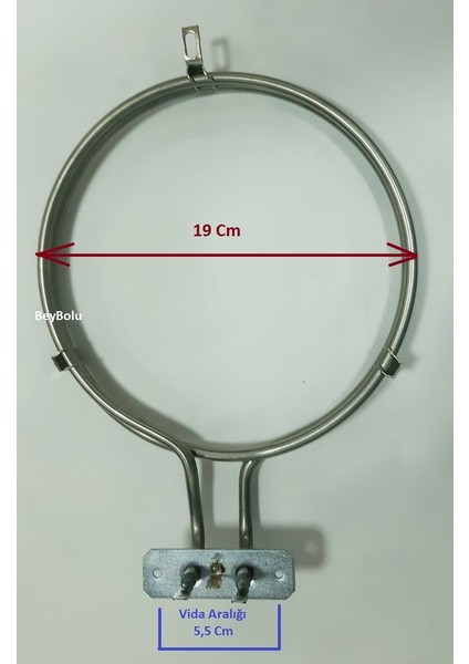 Universal 2600 Watt Fırın Turbo Rezistansı