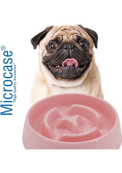 Turkuaz Küçük Boy Evcil Hayvan Yavaş Mama Kabı 775ML indirimleri