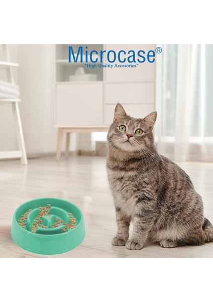 Küçük Boy Yavaş Mama Kabı, 375 Ml, Evcil Hayvanlar Için Renkli ve Şık Tasarım fiyatları