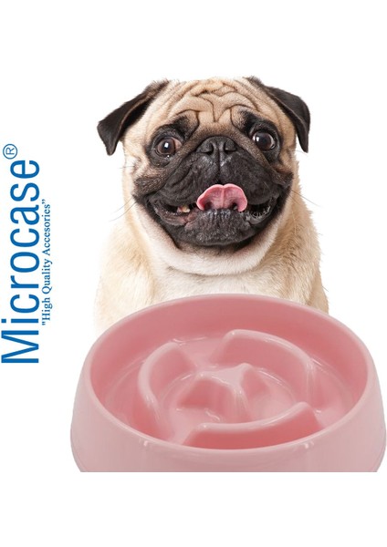 Küçük Boy Yavaş Mama Kabı, 375 Ml, Evcil Hayvanlar Için Renkli ve Şık Tasarım indirimleri