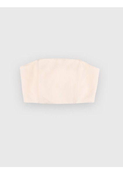 Teah Keten Ekru Kadın Büstiyer modelleri