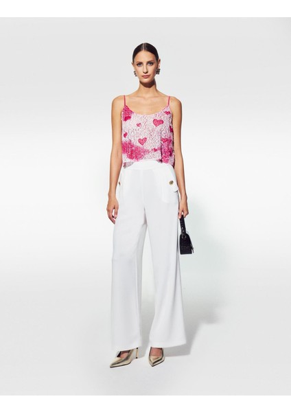 Peony Fuşya Kadın Bluz