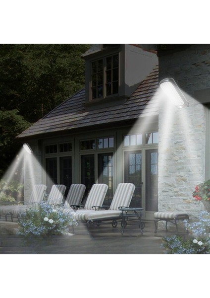 ® Sensörlü Güneş Enerjisi Ile Şarj Olabilen Duvara Monte Solar Aydınlatma GL-84069