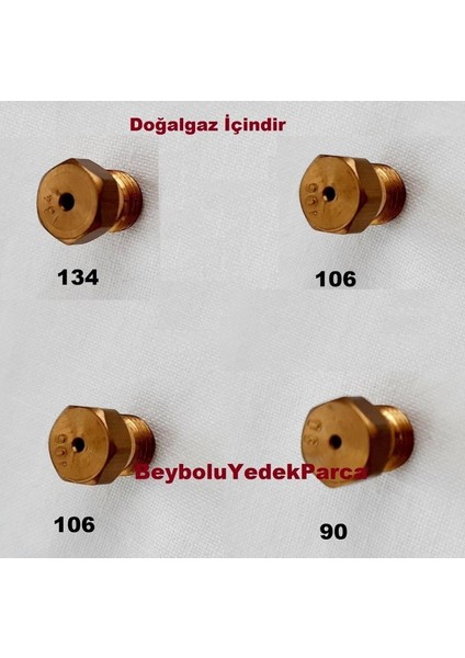 Termikel Doğalgaz Enjektör , Ocak Dönüşüm Memeleri 7 mm
