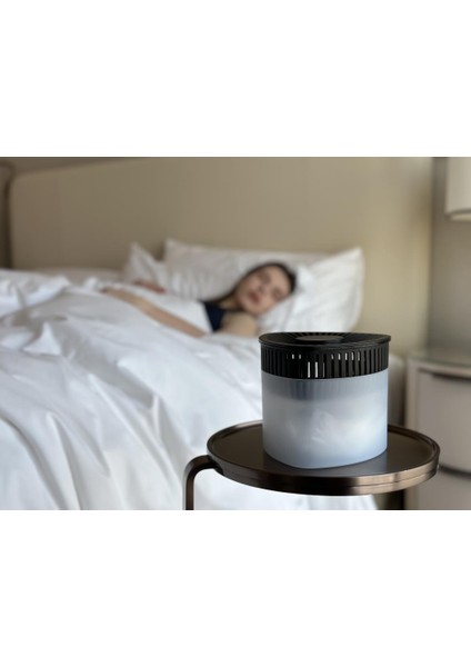 Beyaz, Naturel Üçgen - Nem Alıcı Aparat + Rutubet Giderici Tablet (500 Gram)