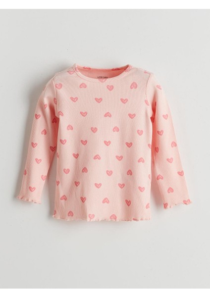 Kalp Baskılı Kız Bebek Pijama Takımı (S5) fiyatları