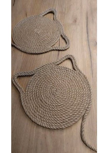 Çiftli 25X25 cm Çok Amaçlı Mama Kabı ve Altlığı Seti