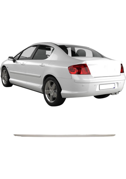 Peugeot 407 Uyumlu 2004-2010 Krom Bagaj Alt Çıtası Paslanmaz Çelik fiyatları