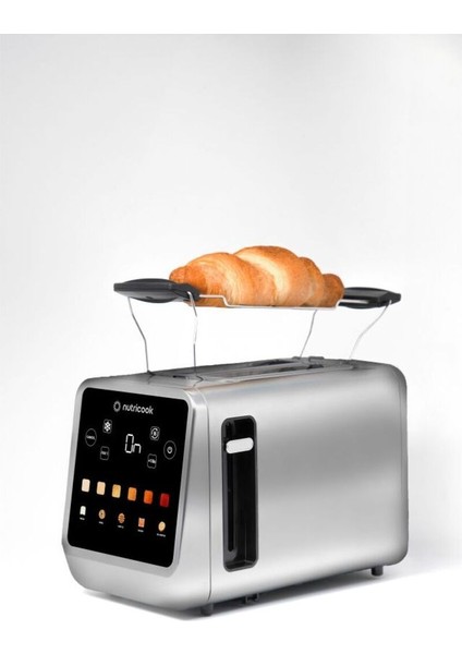 2 Dilimli Akıllı Tost Makinesi, Dokunmatik Ekranlı Paslanmaz Çelik, 850W fiyatları