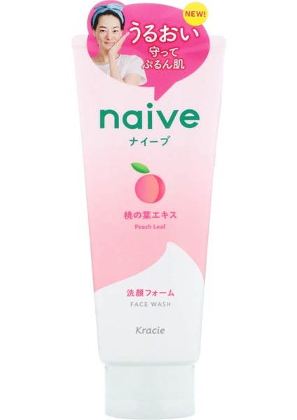 Kracıe Naive Peach Leaf Face Wash Saf Şeftali Yaprağı Yüz Yıkama Jeli 130G