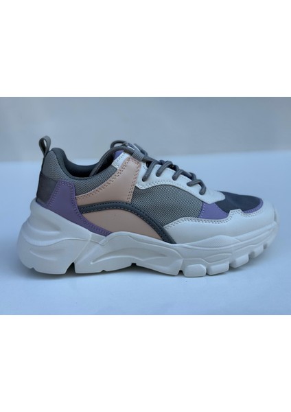 INT1223Y028 3fx Kadın Mor Sneaker