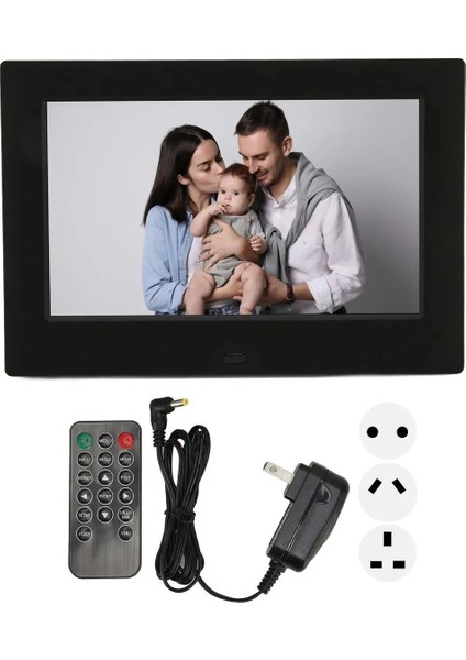 7″ Dijital Fotoğraf Çerçevesi | Hd IPS Ekran | Slayt Gösterisi | Arka Plan Müzik | Saat & Takvim Fonksiyonlu | Uzaktan Kumandalı fırsatları