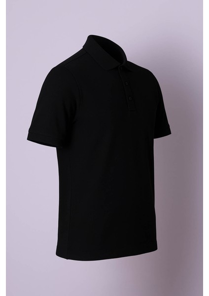 Pike Jakar Yaka Siyah Erkek T-Shirt 2739 fiyatları