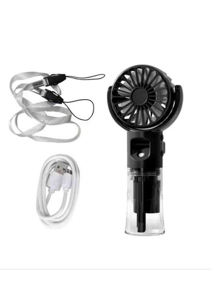 Mini Şarjlı El Fanı 3 Kademeli Su Buharlı Boyun Askılı Serinletici Vantilatör B16XG5CM fiyatları