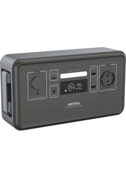 XS500F Taşınabilir Güç Sistemi - Gri 500W Mini