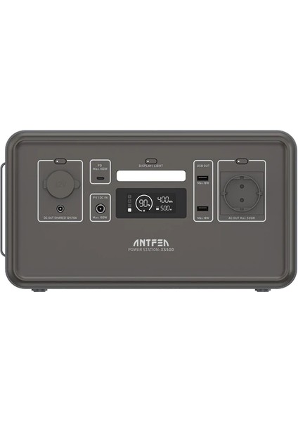 XS500F Taşınabilir Güç Sistemi - Gri 500W Mini