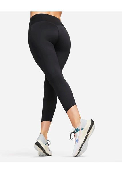 Go Firm Support Mid Rise Cropped Training Kadın Crop Tayt Siyah fırsatları