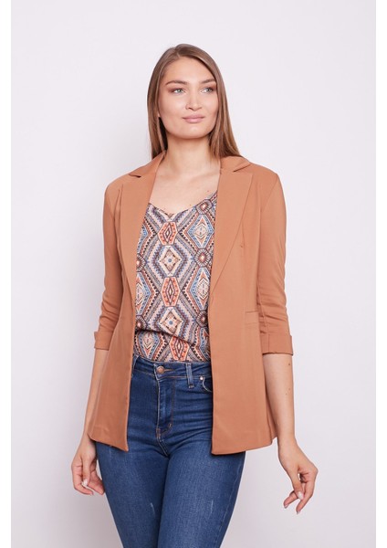 2271 Camel Kadın Ceket