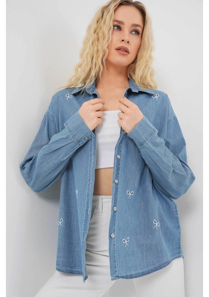 Mavi Kadın Gömlek 20329 fırsatları
