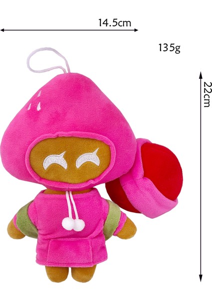 Yeni Kurabiye Krallığı Oyunu Gölge Sütlü Kurabiye Peluş Oyuncaklar Anime Peripheral Etrafında (Yurt Dışından)