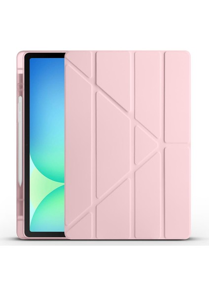 Galaxy Tab S10 Fe+ Plus 13.1" SM-X620 2025 Uyumlu Kapaklı Kılıf Kalem Bölmeli Standlı Uyku Modlu fiyatları