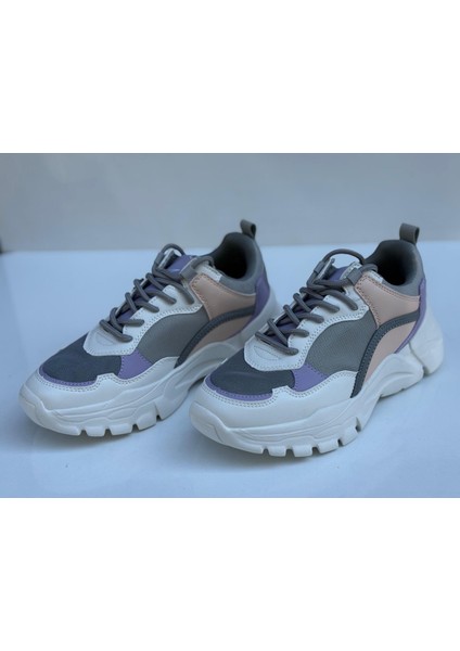 INT1223Y028 3fx Kadın Mor Sneaker modelleri