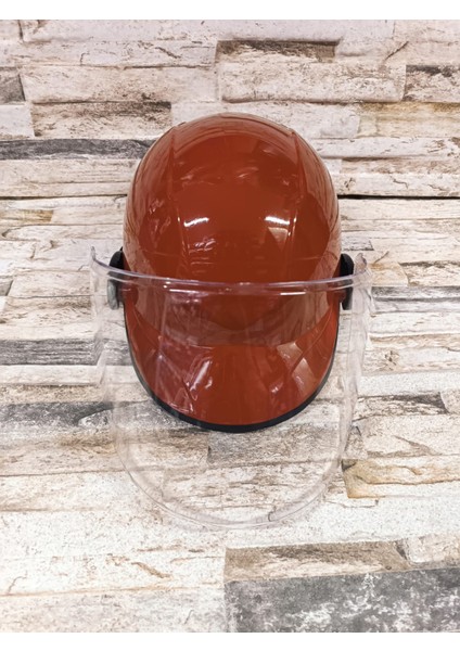 Açık Parlak Kask Kırmızı