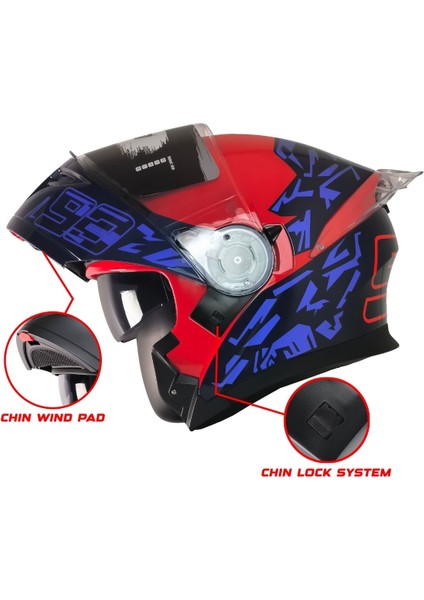 Fr 965 93 Desıgn Çene Açılır Kask modelleri