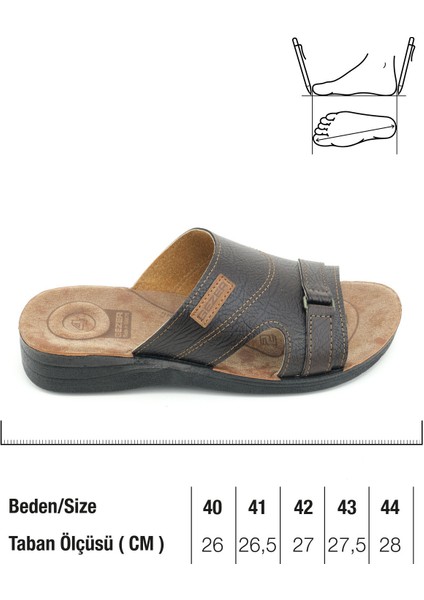 Erkek Yazlık Pu Taban Suni Deri Koleksiyon Rahat Taban Günlük Terlik fiyatları