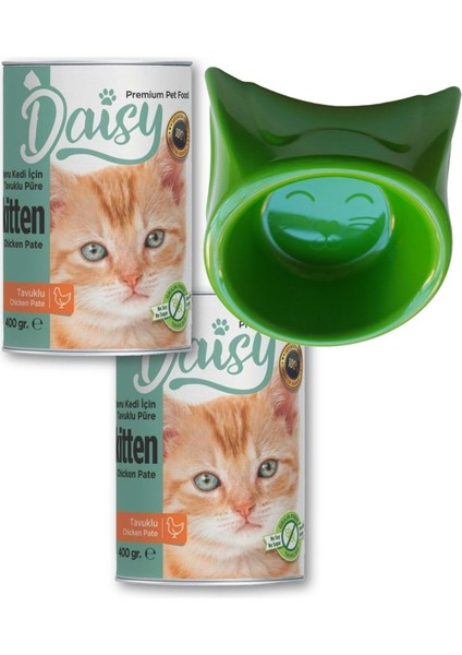 Iki Adet 240G Yavru Kedi Süt Tozu ve Aksesuar Seti