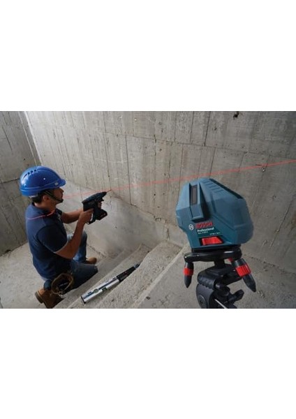 Professional Gll 5-50 x Çizgi Lazer (15M Çalışma Alanı [alıcı ile 50M], Dikey ve Yatay Çizgi Yansıtma, 4 x Aa Pil, Kırmızı Lazer, Tripod Adaptörü, Koruma Çantası) fiyatları
