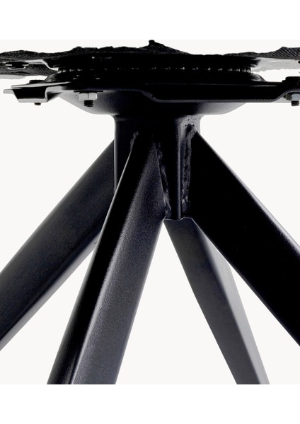 Dean Döner Bouclé Kolçaklı Sandalye - Ekru, Fifties Tarzı