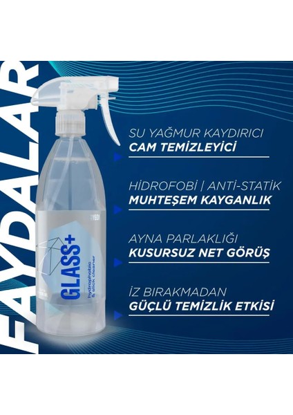 Gyeon Q²m Glass+ Plus 1000 ml Araç Cam Temizleyici ve Yağmur Kaydırıcı Sprey modelleri