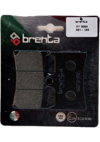 Brenta Ft 3094 Organik Disk Fren Balata
