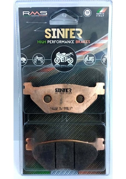 Rms 510-3133 Sinter Metal Disk Fren Balata