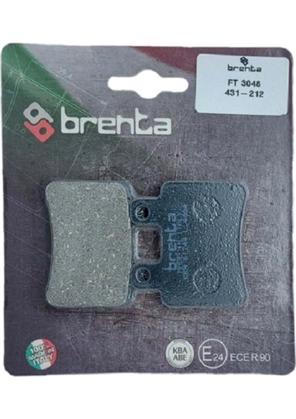 Brenta Ft 3048 Organik Disk Fren Balatası