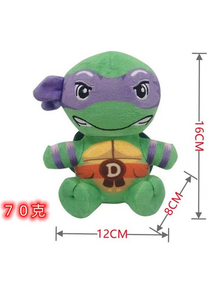 Yeni Mutant Era Teenage Mutant Ninja Turtles Peluş Oyuncaklar Çizgi Film Anime Geniş Gözlü Kaplumbağa Bebek Yaratıcı Bebekler (Yurt Dışından)
