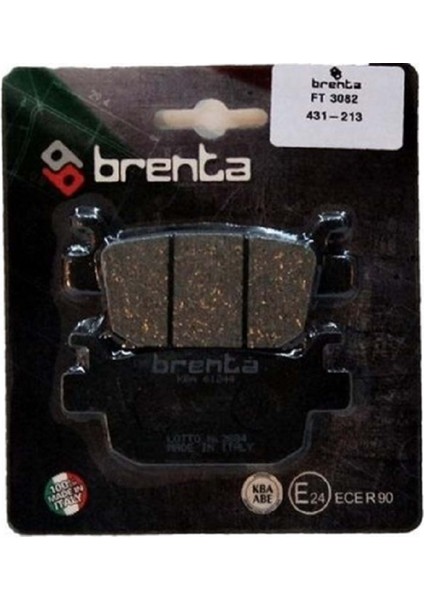 Brenta Ft 3082 Organik Disk Fren Balata