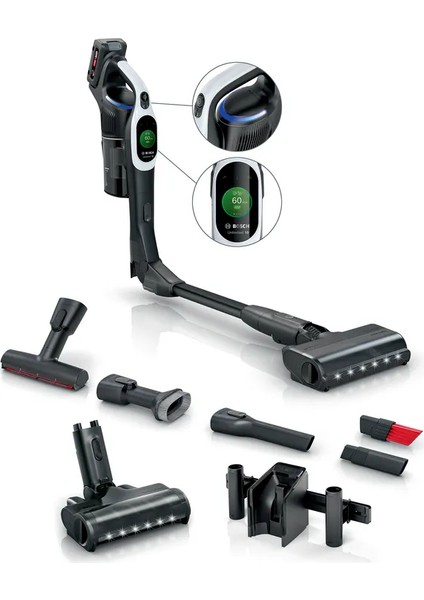 BCS1041WAC Şarjlı Süpürge Unlimited 10 Beyaz