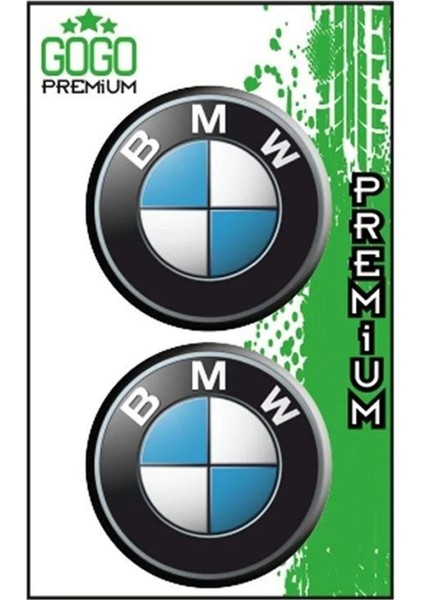 Bmw Ikili (5X5CM) Damla Etiket