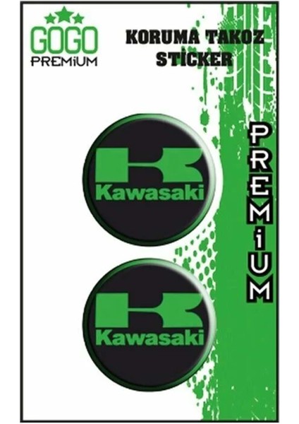 Kawasaki Koruma Takozu Ikili Damla Etiket