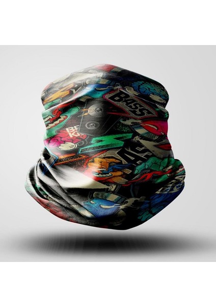 Delta Bass Desenli Buff